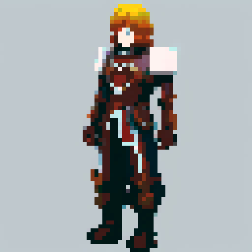 create a version of the reference image in which the character walks (to create an animation)