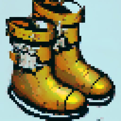 metal boots