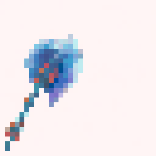 Un hacha en todos sus angulos