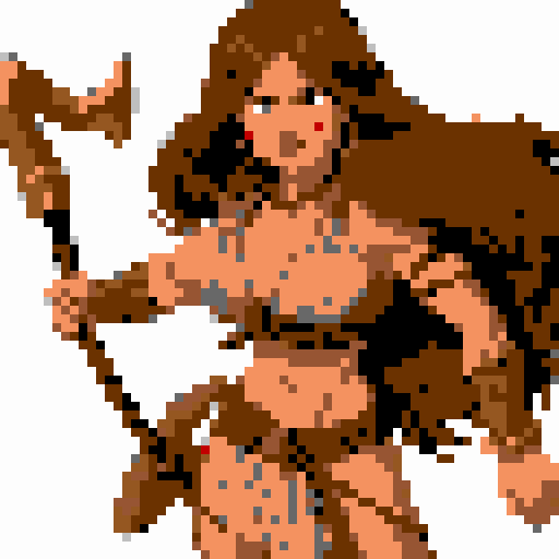 barbarian woman