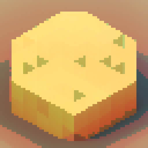 golden sand dunes, hexagonal map icon