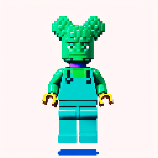 lego pixel, vibrant colors, blocky shapes, small plastic bricks, isometric perspective, retro video game, low resolution, 8-bit graphics, sharp edges, square grid, limited color palette, nostalgic feel, brick-built characters, iconic lego logo, digital recreation, detailed textures, crisp lines, simplified forms, nostalgic gaming vibes