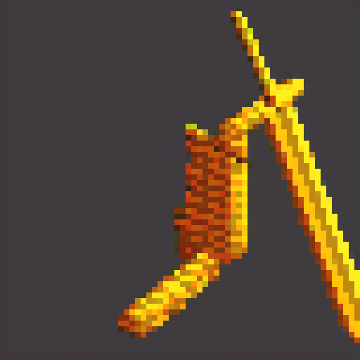 golden sword