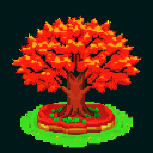 Autumns Tree Background