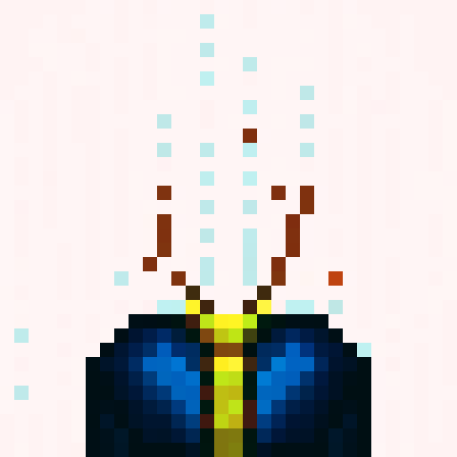 suit, game icon, 32x32 pixel art, sRGB, skill art, close up, portrait, sleek design, vibrant colors, intricate patterns, futuristic elements, metallic texture, sharp edges, glossy finish, dynamic pose, glowing accents, meticulous detailing, high contrast, dramatic lighting, intense expression