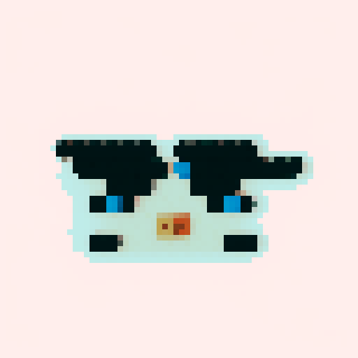 Pixel art with minimal color palette. up to 4 colors