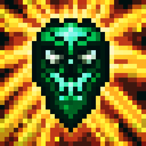 Death and scary face