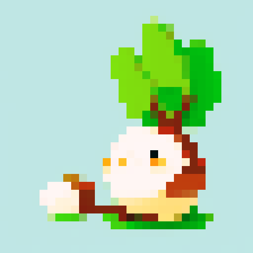 acorn white background