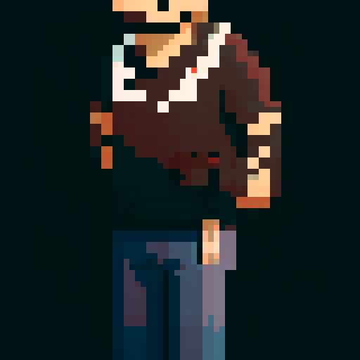 a hispanic man with black hair, balding, white shirt