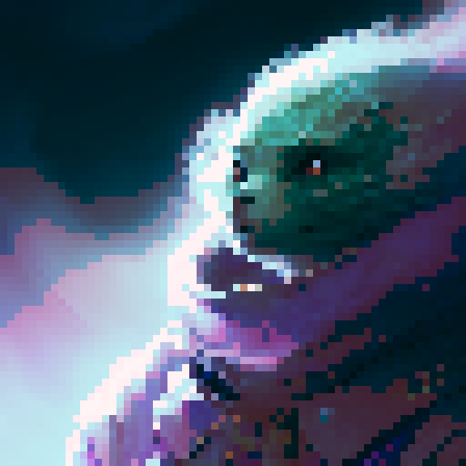 create a water element wizard with an amethyst inspired color palette casting a protection spell over him