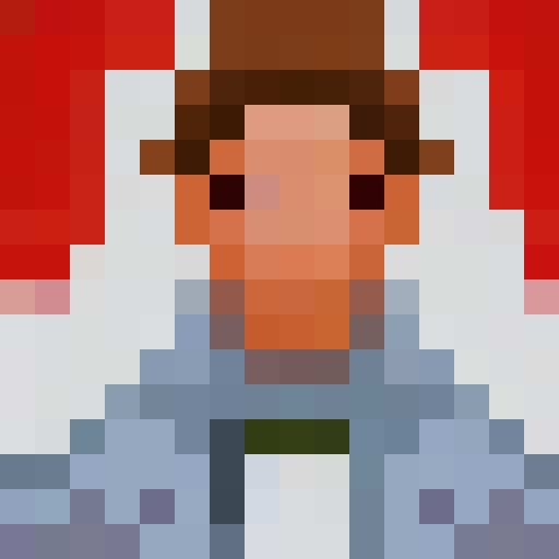 demogorgon from stranger things, cute, game icon, 16x16, pixel art, close up, portrait
