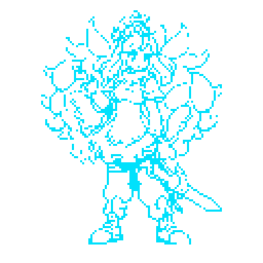 Create a detailed sprite suitable for a RPG game. The theme is cindrella. Use vibrant colors and sharp contrast to ensure readability at a small size. Ensure the design is consistent with pixel art styles, featuring clean outlines, clear details, and minimal shading. The asset should be fully compatible with fantasy RPG environments and evoke a sense of immersion and character.