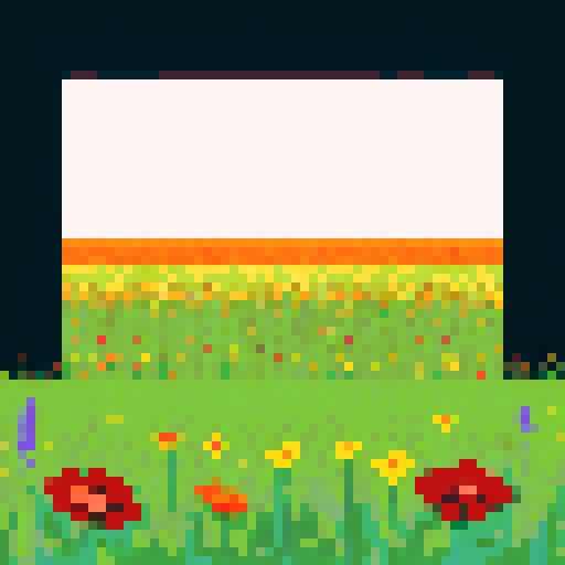 field of wildflowers