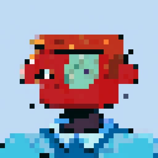 Phone guy with messy hair, furrowed eyebrows, and crossed arms in a 32x32 pixel art style, showing annoyance