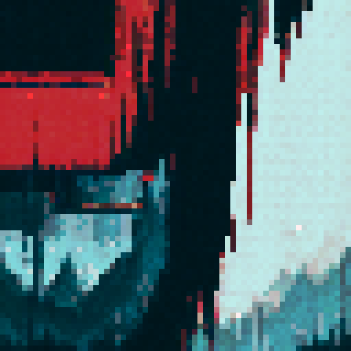 8 bit color blend retro
