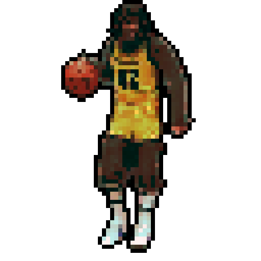 El estilo es reminiscente de los personajes clásicos de películas de aventuras de los años 80 y videojuegos de 8 bits.