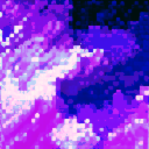 A Pixelart Texture displaying Amethyst texture that is 600x600 Pixel and Tiling