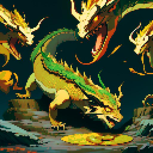 dragon, hoard of gold coins, dragon laying on pile of gold coins, dragon lounging, dragon alone, full-body image of dragon