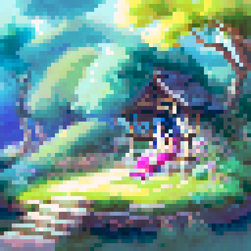 beautiful goddess RADHA ji and KRISHNA ji sitting on hammock and trees and greenery background