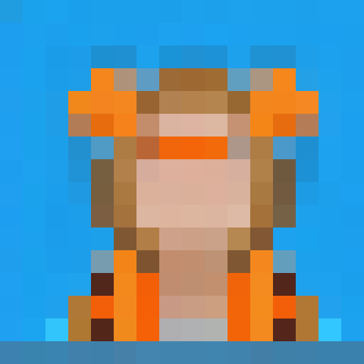 Baby tiger with big eyes, orange and black stripes, wearing sunglasses, surrounded by green foliage, nose in focus, looking directly at the viewer, captured in pixel art style with a close-up portrait perfect for a game icon at 16x16