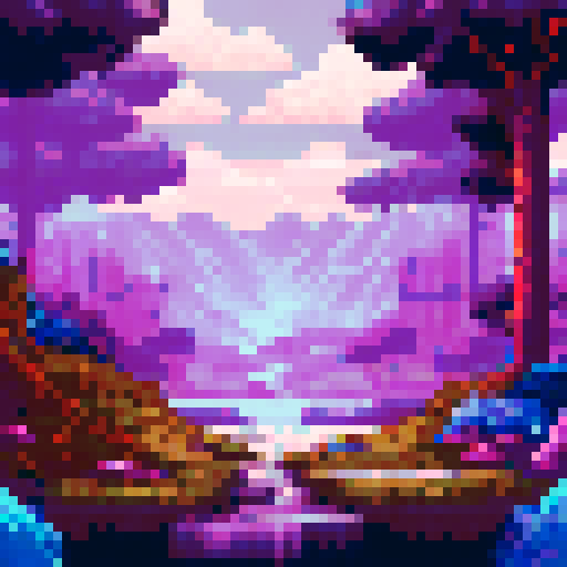 a forest, top-down viewer
