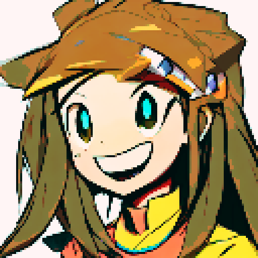 anime, cartoon, vivid colors