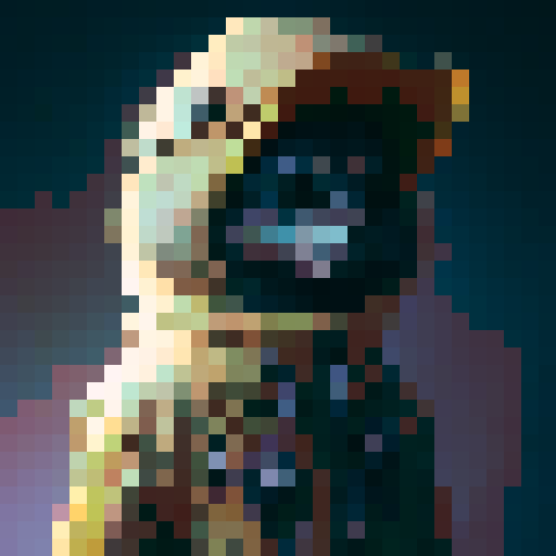 gum with cute face with hat and item