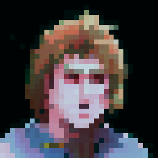 a streetfighter style game character icon