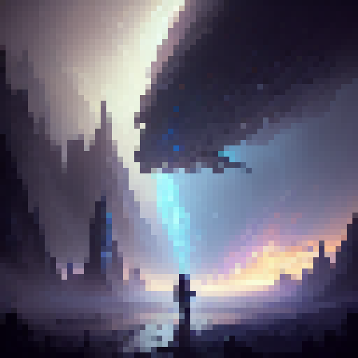 Dark, gothic, and mystical, a warlock summons a thunderstorm with his powerful magic.