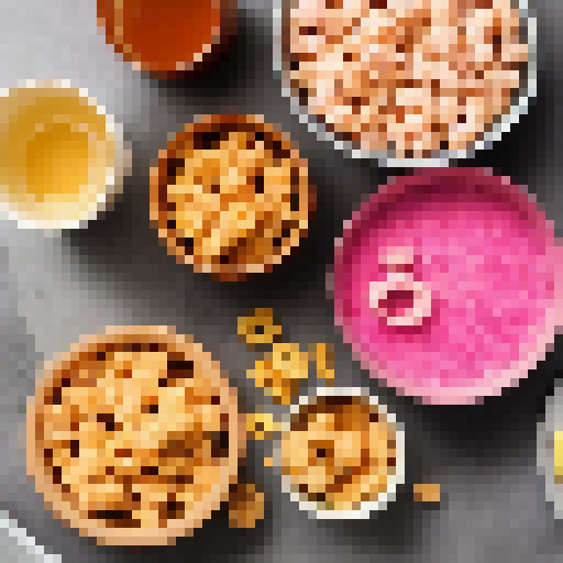 "Honey Heaven" cereal box with a pink and yellow color scheme