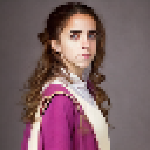 Hermione Granger is a princess and visit her grandmother
