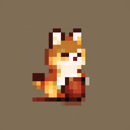 brown acorn, no background