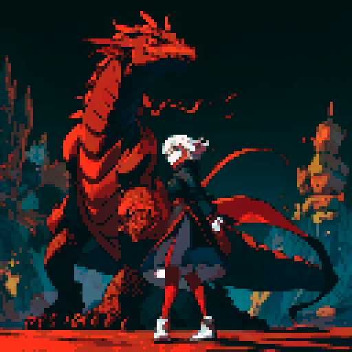 full-body image of a red dragon, dragon alone with nobody else in the frame, no humans, no characters, dragon only