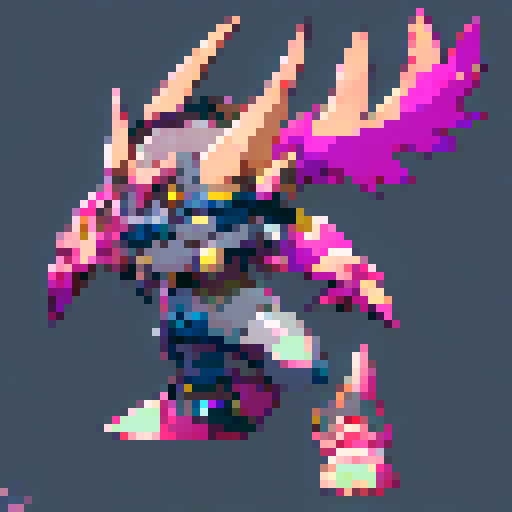 G-Man in the dark room, in Warhammer-style armor