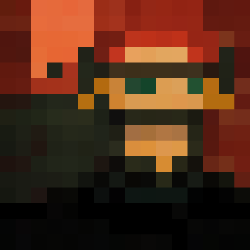 Create a 16-bit full body of me in a 8-bit color scheme