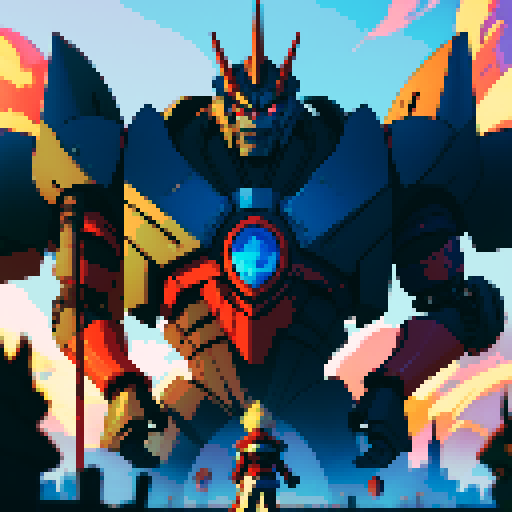 giant evil robot