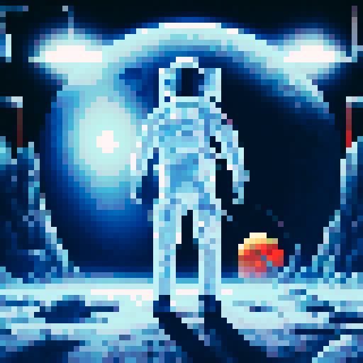 an astronaut ((fully detailed and realistic no deformations )) lost on the moon, in the realistic sci-fi and cinematic Photographic style, extremely detailed in 4k/8k with cinematic lighting with a feeling of despair and suffocation No face showing, just the reflection of the helmet