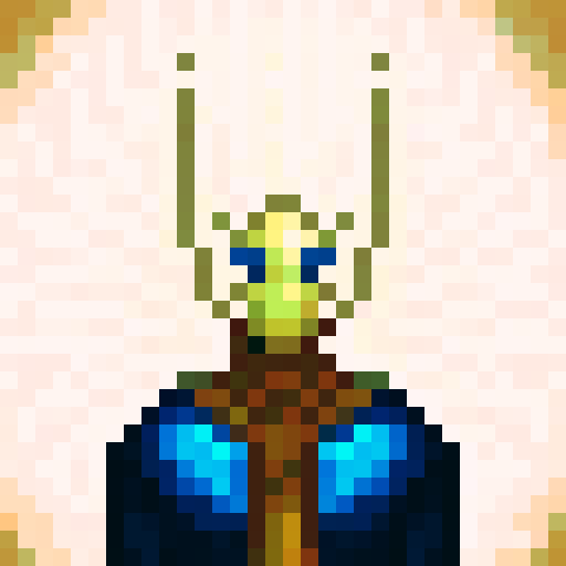 jumper, game icon, 32x32 pixel art, sRGB, skill art, close up, portrait, vibrant colors, dynamic pose, pixelated details, glowing effects, intense expression, bold lines, intricate pattern