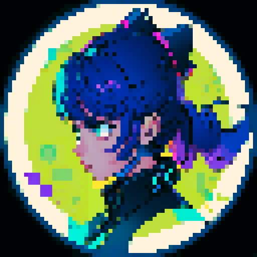 Cyber punk force field made up of hexagonal plates