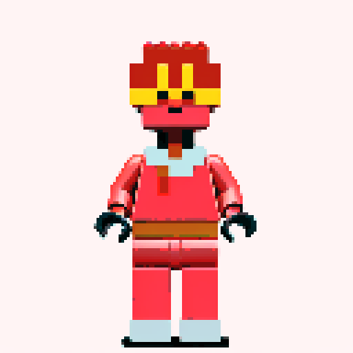 lego pixel, vibrant colors, blocky shapes, small plastic bricks, isometric perspective, retro video game, low resolution, 8-bit graphics, sharp edges, square grid, limited color palette, nostalgic feel, brick-built characters, iconic lego logo, digital recreation, detailed textures, crisp lines, simplified forms, nostalgic gaming vibes
