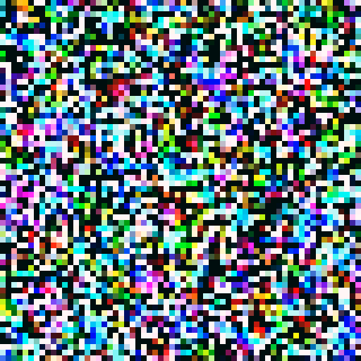 Pixelated skeleton wizard with glowing blue eyes, casting a spell with bony fingers, surrounded by swirling purple smoke