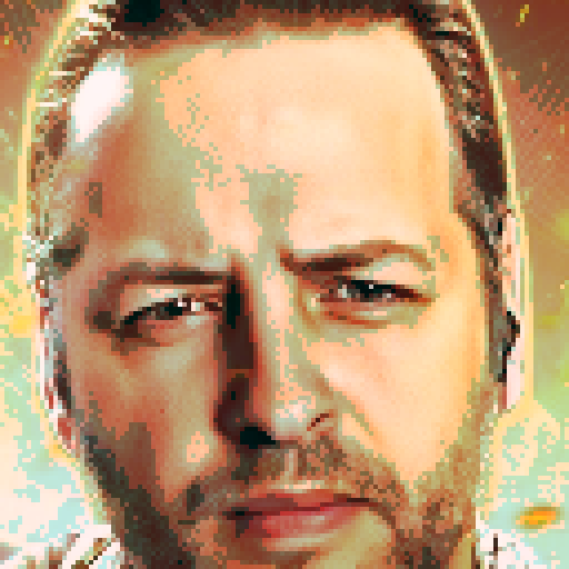 priest super hero with demon red eyes