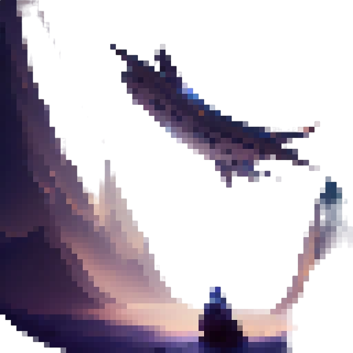 a person on the clouds doing airbending