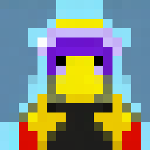 Pixelated Pokemon trainer with a confident stance, a Pikachu on their shoulder, surrounded by tall grass and a bright blue sky, all in 16x16 pixel portrait style.