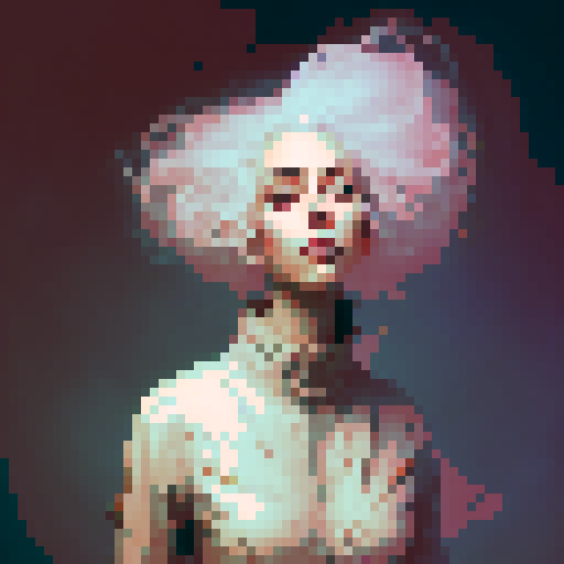 Female necromancer, tall, dark, conjuring ethereal spirits in a fantasy RPG