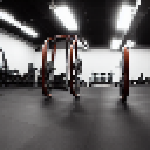 Rusted barbell bends under the strain of a Herculean weight, as the determined weightlifter grunts and sweats under the fluorescent lights of the gym.
