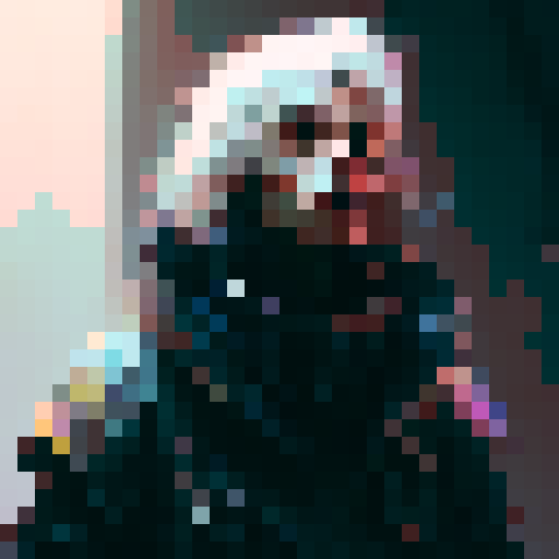 Character, dark hair, dark cloak, stalker