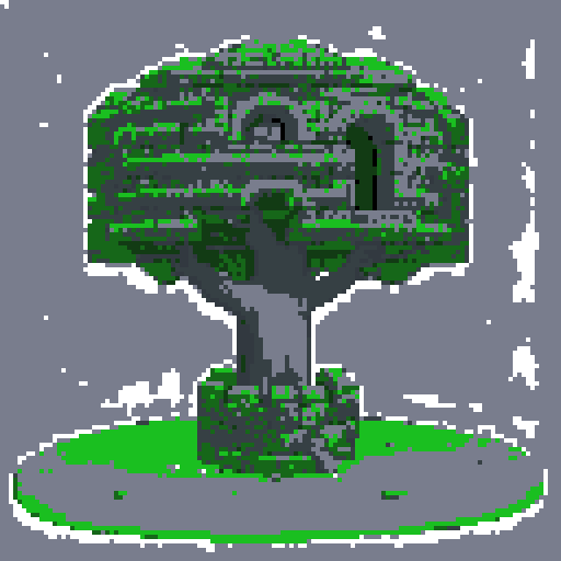 2d grey stone well in an ancient english style. Old and crumbling but still upright. Green vines crisscross it. Usable as an asset (clear, thick lines and a white background). Put a black stroke around the composition