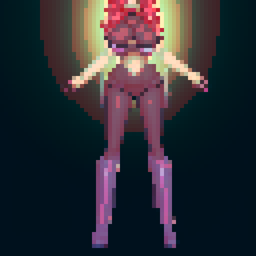 fantasy space woman avatar with big boobs