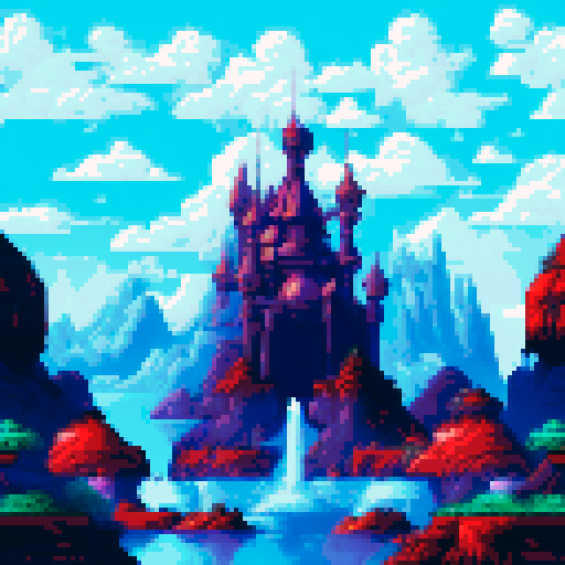 Futuristic spaceship interior